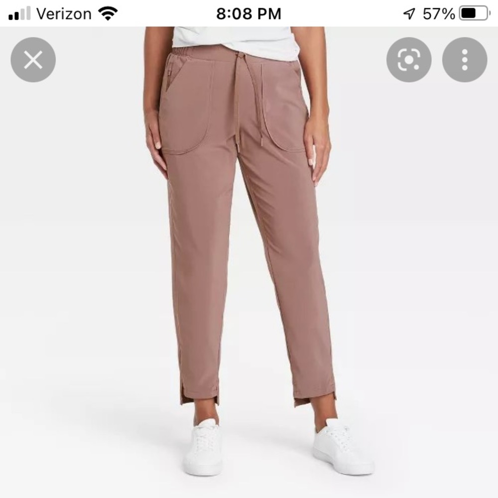 All in Motion tapered stretch woven pants